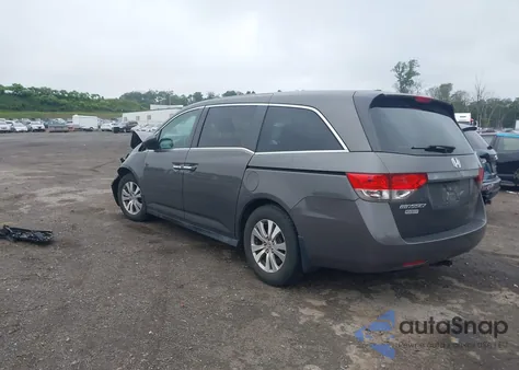 2015 Honda Odyssey Ex-L from USA, damaged, VIN 5FNRL5H66FB091368